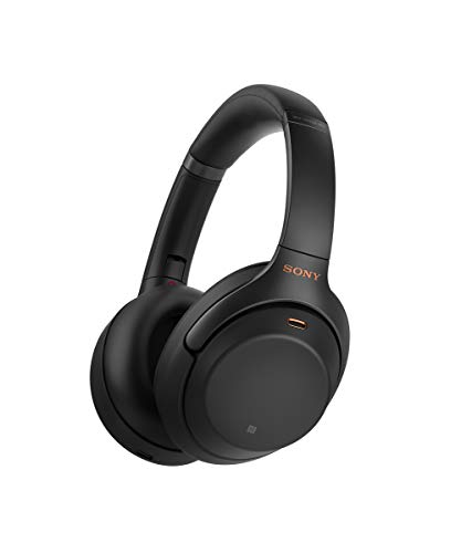 Sony WH-1000XM3 kabellose Bluetooth Noise Cancelling Kopfhörer (30h Akku, Touch Sensor, Headphones Connect App, Schnellladefunktion, Amazon Alexa, wireless) Schwarz, 1.5 m USB Kabel