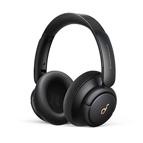Soundcore by Anker Life Q30 Bluetooth Kopfhörer, Hybrid Active Geräuschisolierung, Individuelle Modi, Hi-Res Sound, EQ in App, 40h Akku, bequemer Halt, Verbindung von 2 Geräten (Schwarz)