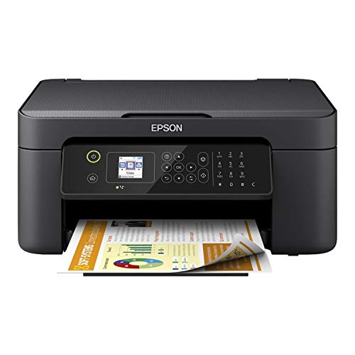 Epson Workforce WF-2810DWF Druck/Scan/Kopie/Fax Wi-Fi Tintenstrahldrucker, Schwarz
